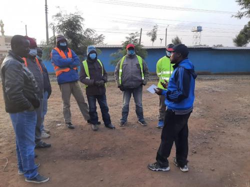 Outreach to Boda Boda riders