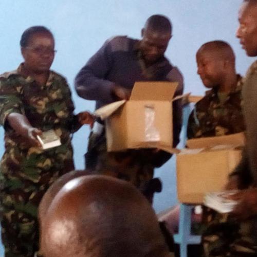 Military Bibles & Booklets Distribution 