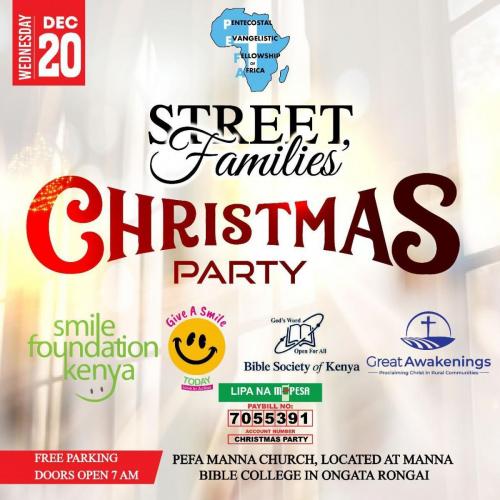 [Click to View] Street Families Christmas Party